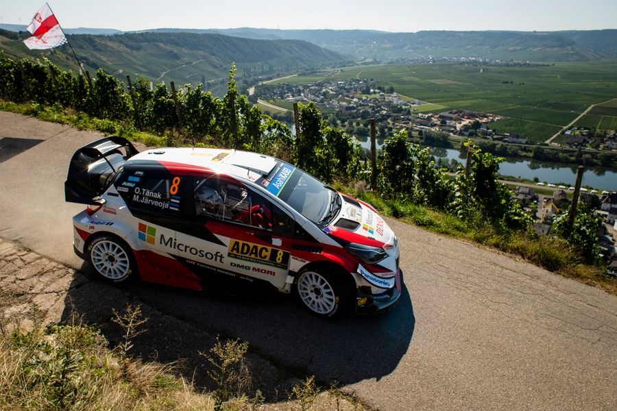 Tänak holds off Neuville for early Rallye Deutschland lead